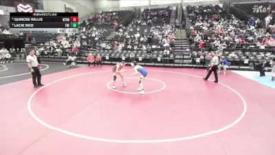 6A 130 lbs Cons. Round 2 - Quincee Willis, Mountain Ridge vs Lacie Rice, Fremont