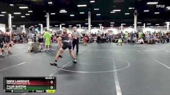 120 lbs Round 4 (8 Team) - Drew Lawrence, Terps East Coast Elite vs Tyler Barton, Finger Lakes Elite