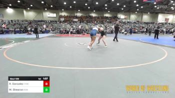 135 lbs Semifinal - Renice Gonzalez, Threshold vs Mackenzie Shearon, Redmond High School