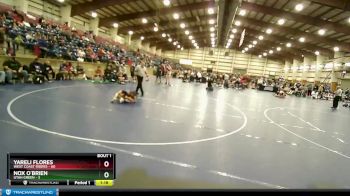 71 lbs Finals (2 Team) - Nox O`Brien, Utah Green vs YARELI FLORES, West Coast Riders