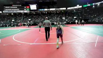 120 lbs Quarterfinal - Grady Hodgson, JTCA vs Jackson Schwartz, GGBA