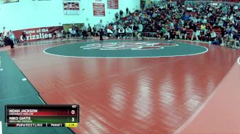 157 lbs Semifinal - Niko Giatis, Highland (Medina) vs Noah Jackson, Cincinnati Moeller