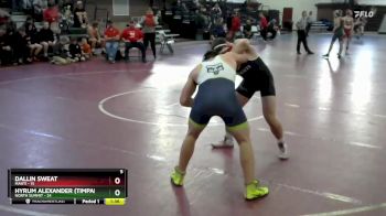 215 lbs Round 3 (8 Team) - Dallin Sweat, Manti vs Hyrum Alexander (Timpanogos), North Summit