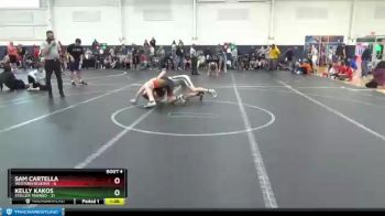 138 lbs Round 2 (4 Team) - Sam Cartella, Western Reserve vs Kelly Kakos, Steller Trained