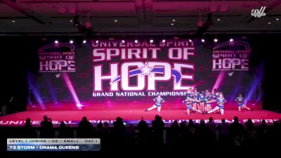 T3 Storm - Drama Queens [2026 L1 Junior - D2 - Small Day 1] 2026 Spirit of Hope Grand Nationals