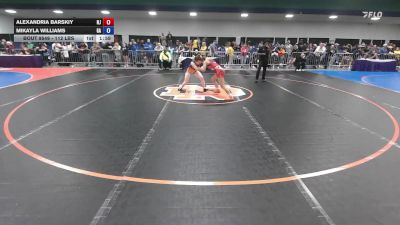112 lbs Consi Of 16 #2 - Alexandria Barskiy, NJ vs Mikayla Williams, GA