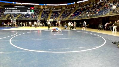 136 lbs Consy 2 - Rowan Grantz, Indiana vs Marcus Meredith, Corry