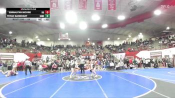 135 lbs 1st Place Match - Emmalynn Moore, Highland vs Teyah Barnhart, Hybrid