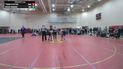 157 lbs Champ. Round 2 - Josh Martinez, Jackson vs Dallas Korponic, Hartland