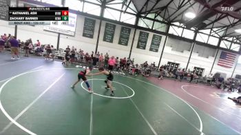 133-137 lbs Cons. Round 2 - Nathaniel Ash, Purler vs Zachary Barnes, SouthStrong