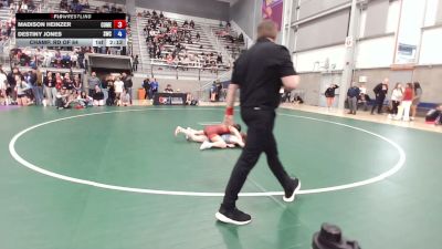 50 kg Champ. Rd Of 64 - Madison Heinzer, Colorado Mesa vs Destiny Jones, Spire Wrestling Club