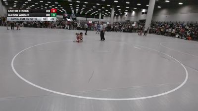 63 lbs Cons. Sub-rd Of 16 - Jaxson Wright, Bartlesville Wrestling Club vs Carter Starks, Harvey Twisters WC