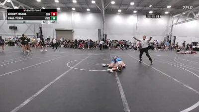 98 lbs Round 4 (6 Team) - Paul Testa, Freakztyle Wrecking Crew Blue vs Brody Fissel, Outlaws HS