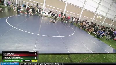 92 lbs Quarterfinal - Royce Hernandez, Sanderson Wrestling Academy vs Jt Walker, Nevada Elite Wrestling