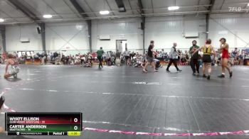 126 lbs Quarterfinal - Carter Anderson, Unattached vs Wyatt Ellison, Club Venom Wrestling