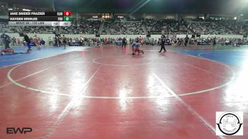 133 lbs Consi Of 16 #2 - Jake Snider Frazier, Claremore Wrestling Club vs Hayden Brinlee, Piedmont