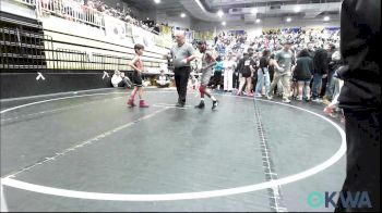 70 lbs Quarterfinal - Isaak Soap, Cowboy Wrestling Club vs Sharrone Ponds, Team Of Hard Knox