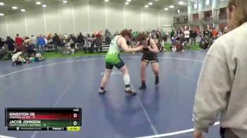 250 lbs Round 1 (6 Team) - Jacob Johnson, South Dakota Lightning vs Kingston Oe, Montana Silver