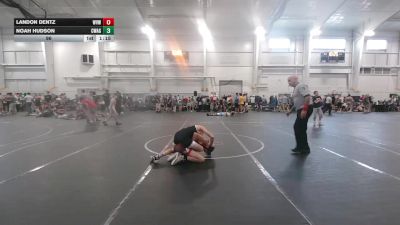 96 lbs Finals (2 Team) - Landon Dentz, West Virginia Wild vs Noah Hudson, Contenders WA Green