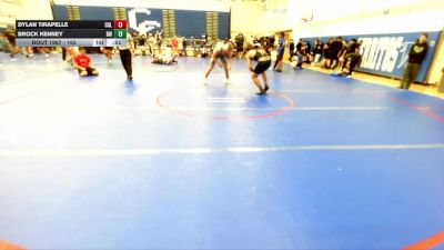 165 lbs Cons. Round 7 - Dylan Tirapelle, Clovis High vs Brock Kenney, Reign WC