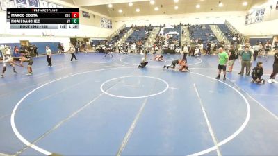 138 lbs Semifinal - Noah Sanchez, Victor Villians vs Marco Costa, Costa Training Center