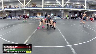 88 lbs Round 5 (8 Team) - Nelson Villafane, Mat Assassins Black vs Dylan Kessler, Kraken