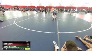 190 lbs Round 3 (6 Team) - Jared Yates, Mora Mustangs vs Trenton Kaster, Franklin Central Flashes A