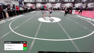 125 lbs Semifinal - James Carlock, Gps/nmh vs Marcus Heck, Xcalibur