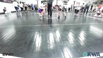 67-70 lbs Semifinal - Beau Barrett, Black Fox Wrestling Club vs Keaton Gregory, Vian Wrestling Club