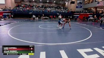 165 lbs Round 5 - Luke Campbell, Benton vs Dylan Sharkey, Lewisville Flower Mound