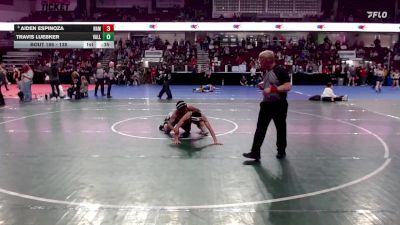 138 lbs Cons. Round 3 - Aiden Espinoza, Nampa vs Travis Luebker, Vallivue