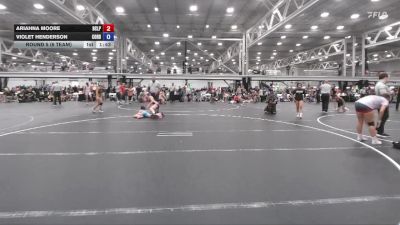 118 lbs Round 5 (6 Team) - Violet Henderson, Cordoba Trained vs Ariahna Moore, BC Lady Predators