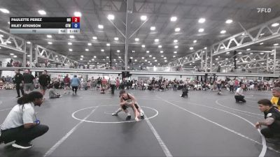 70 lbs Round 4 (6 Team) - Riley Atkinson, CTWHALE vs Paulette Perez, Miami Hawks