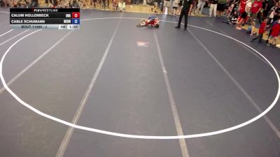 Champ. Round 3 - Calum Hollenbeck, Edina Wrestling Association vs Cable Schumann, Martin County Red Bulls