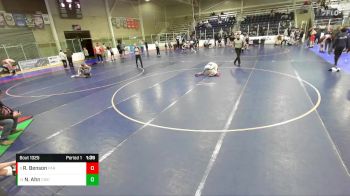 106 lbs Cons. Round 4 - Ridger Benson, Parowan vs Noah Ahn, Champions Wrestling Club