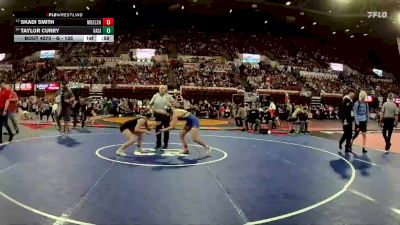 G - 135 lbs Cons. Round 2 - Skadi Smith, Missoula Big Sky / Loyola Sacred Heart Girls vs Taylor Curry, Valier Girls