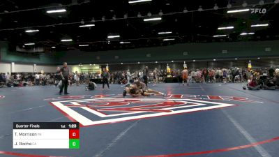 175 lbs Quarterfinal - Tyler Morrison, PA vs Jonathan Rocha, CA