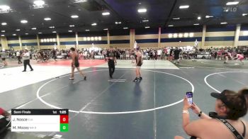 190 lbs Semifinal - Jeremiah Nosce, Elk Grove Wr Ac vs Malachi Mccoy, NM Royalty