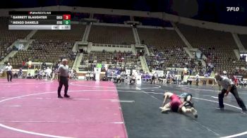 5A 126 lbs Semifinal - Garrett Slaughter, Shelby County vs Indigo Daniels, Brewbaker Tech