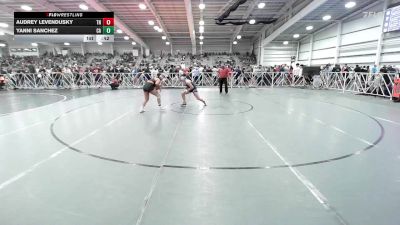 145 lbs Consi Of 8 #2 - Audrey Levendusky, TN vs Yanni Sanchez, CA