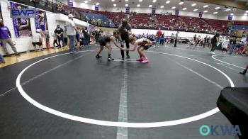 110 lbs 3rd Place - Kamden Barnett, Bristow Youth Wrestling vs Cannon Merritt, Madill Takedown