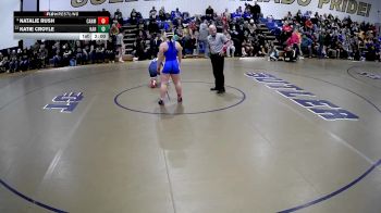 190 lbs Champ. Round 1 - Natalie Rush, Cannon McMillan vs Katie Croyle, Kiski Area Hs