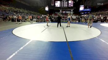 113 lbs Cons 32 #2 - Nicolas Enzminger, North Dakota vs Colin Strayer, Indiana