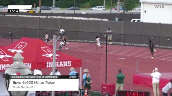 High School Boys' 4x400m Relay, Finals 2