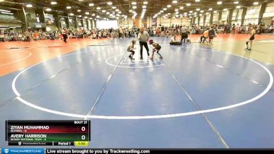 48 lbs Rd# 9- 2:15pm Saturday Final Pool - Avery Harrison, NCWAY National Team vs Ziyan Muhammad, Olympia