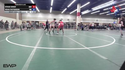 190 lbs Round Of 32 - Ethan Singh, Southlake Carroll High School Wrestling vs Noah Patterson, Finesse Wrestling Club