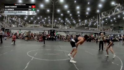 138 lbs Round 6 (8 Team) - J.j. Spence, Team 302 Gold vs Mark Farrah, Pirates WC