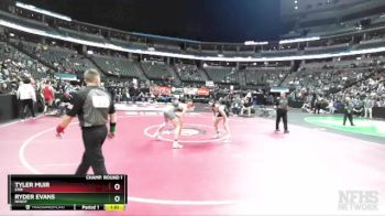 144-4A Champ. Round 1 - Ryder Evans, Niwot vs Tyler Muir, Erie