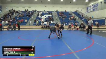 125 lbs Placement Matches (8 Team) - Christian Castillo, Victor Valley vs Aiden Thome, East Los Angeles College