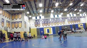 235 lbs Finals (2 Team) - Hazuki Sykes, Big Money Moving vs Kenzie Barrett, Eagles WC